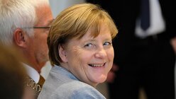Angela Merkel in Siegburg / © Rosa Frank (Erzbistum Köln)