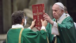 Messe mit Papst Franziskus / © Stefano Spaziani/Romano Siciliani (KNA)