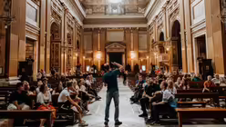 Ministranten aus dem Erzbistum Köln bei ihrer Rom-Wallfahrt / © Luis Rüsing