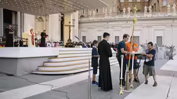 Ministrantentreffen in Rom / © Jörn Neumann (DBK)