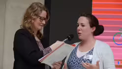 Miriam Teders arbeitet in der Berufungspastoral des Erzbistums. / &copy; Beatrice Tomasetti (DR)