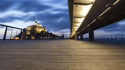 Laufsteg zum Mont Saint-Michel / &copy; Thomas Jouanneau/Dietmar Feichtinger