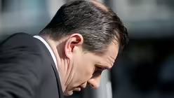 Ein schwerer Tag für Westerwelles Ehemann Michael Mronz / © Oliver Berg (dpa)