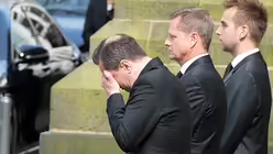 Emotionaler Abschied von Guido Westerwelle / ©  Federico Gambarini (dpa)