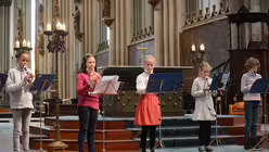 Musik und Instrumentalunterricht werden in der K&ouml;lner Domsingschule gro&szlig; geschrieben. / &copy; Beatrice Tomasetti (DR)