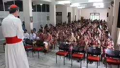 In Muvattupuzha besucht Kardinal Woelki die Vimalagiri Schule / &copy; Nadim Ammann (Erzbistum K&ouml;ln)