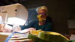 N&auml;hwerkstatt von Eva Limbeck / &copy; Meise (DR)