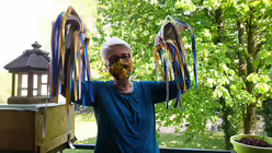 N&auml;hwerkstatt von Eva Limbeck / &copy; Meise (DR)