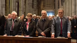 ND-Mitglieder Prof. Dr. Bernhard Vogel, Ministerpräsident a.D. (1.v.l.) und Prof. Dr. Klaus Töpfer, Bundesminister a.D. (2.v.r.) / © Beatrice Tomasetti (DR)
