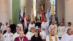 Amtseinf&uuml;hrung des neuen Erzbischofs von Berlin in der St. Hedwigs-Kathedrale Berlin / &copy; Wolfgang Kumm (dpa)