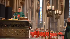 Neun Jahre lang wirkte Pfarrer Tobias Hopmann am K&ouml;lner Dom. / &copy; Beatrice Tomasetti (DR)