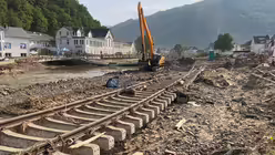 Noch Tage nach dem Unglück erschwerte die zerstörte Infrastruktur den Zugang zu den einzelnen Orten. (privat)