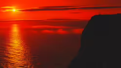 Nordkap bei Mitternachtssonne / &copy; Hartmut Wilcken