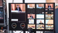 Online-Konferenz des Synodalen Weges / &copy; Julia Steinbrecht (KNA)