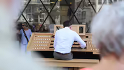 Orgelspiel am Dom mit Ansgar Wallenhorst / &copy; Lea Br&uuml;ggemann (DR)