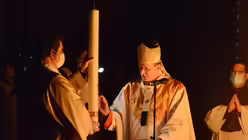 Osterfeuer in der Osternacht / &copy; Beatrice Tomasetti (DR)