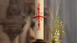 Osterkerze 2018 / &copy; Tomasetti (DR)