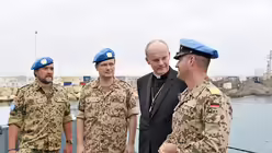 3 Milit&auml;rbischof bei Unifil-Soldaten / &copy; KS / Doreen Bierdel
