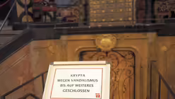 Krypta gesperrt / © Bonner Münster