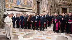 Papst er&ouml;ffnet vatikanisches Justizjahr am 15. Februar 2020 / &copy; Vatican Media (KNA)