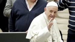 Papst Franziskus  / © Andrew Medichini (dpa)