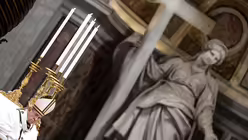 Christmette im Petersdom / © Claudio Peri (dpa)