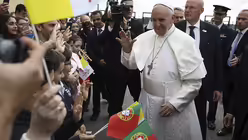 Papst Franziskus besucht Portugal. / © Paulo Cunha (dpa)