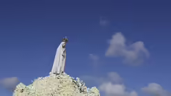 Die Marienstatue  (dpa)