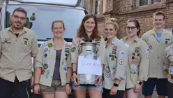 Pfadfinder sind darin geübt, mit anzupacken / © Beatrice Tomasetti (DR)