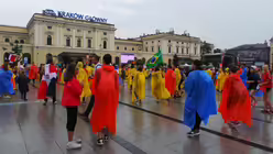 Gute Laune trotz des Regens / © Veronika Seidel Cardoso (DR)