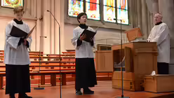 Pontifikalamt im K&ouml;lner Dom am Hochfest der Geburt des Herrn / &copy; Beatrice Tomasetti (DR)