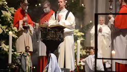 Pontifikalamt im K&ouml;lner Dom am Hochfest der Geburt des Herrn / &copy; Beatrice Tomasetti (DR)