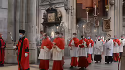 Pontifikalamt mit Kardinal Woelki zum Abschluss der Dreik&ouml;nigswallfahrt / &copy; Beatrice Tomasetti (DR)