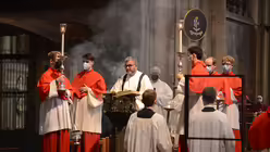 Pontifikalamt mit Kardinal Woelki zum Abschluss der Dreik&ouml;nigswallfahrt / &copy; Beatrice Tomasetti (DR)