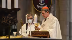 Pontifikalamt mit Kardinal Woelki zum Abschluss der Dreik&ouml;nigswallfahrt / &copy; Beatrice Tomasetti (DR)