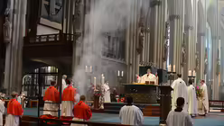 Pontifikalamt mit Kardinal Woelki zum Abschluss der Dreik&ouml;nigswallfahrt / &copy; Beatrice Tomasetti (DR)