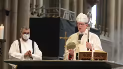 Pontifikalamt mit Kardinal Woelki zum Abschluss der Dreik&ouml;nigswallfahrt / &copy; Beatrice Tomasetti (DR)