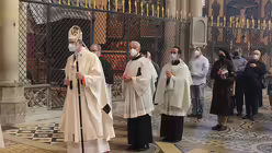 Pontifikalamt mit Kardinal Woelki zum Abschluss der Dreik&ouml;nigswallfahrt / &copy; Beatrice Tomasetti (DR)