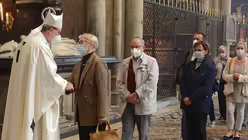 Pontifikalamt mit Kardinal Woelki zum Abschluss der Dreik&ouml;nigswallfahrt / &copy; Beatrice Tomasetti (DR)