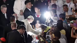 Franziskus auf den Philippinen (dpa)