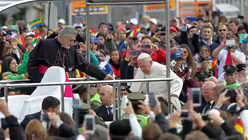 Franziskus in Bolivien (dpa)