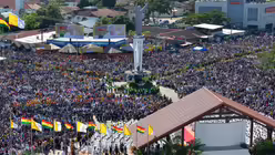 Franziskus in Bolivien (dpa)