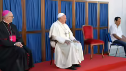 Franziskus in Kalbarien (dpa)