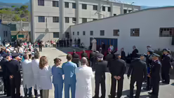 Franziskus in Kalbarien (dpa)