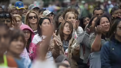 Franziskus in Philadelphia (dpa)