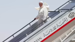 Ankunft in der jordanischen Hauptstadt Amman  (dpa)