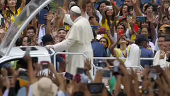 Franziskus auf den Philippinen (dpa)