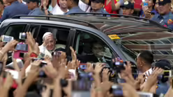 Franziskus auf den Philippinen (dpa)