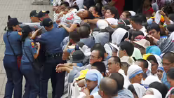 Franziskus auf den Philippinen (dpa)