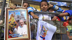 Warten auf den Papst (dpa)